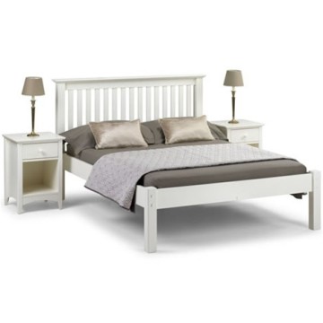   Frames White on The White Barcelona Bed Frame Is Made From Pine  The Barcelona S
